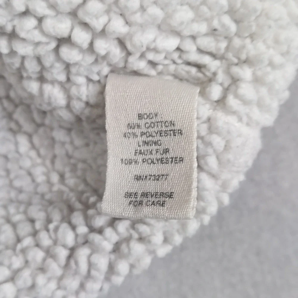Mudd Sherpa Lined Vest Girls 4 Gray‎ Open Front Fleece Cozy Winter Layering Warm